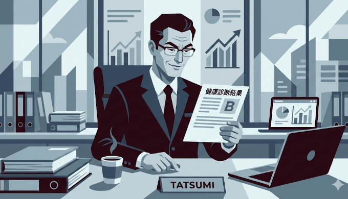 【警告】「健康診断オールA」は捨てる勇気を持て。「B判定」こそがサラリーマン最強の生存戦略だ