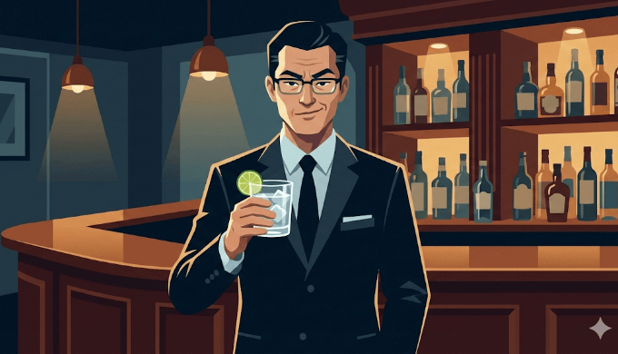 【極秘】「水」を頼むな、部下に舐められるぞ。酒場で遂行する「透明な冷却水」注入工作